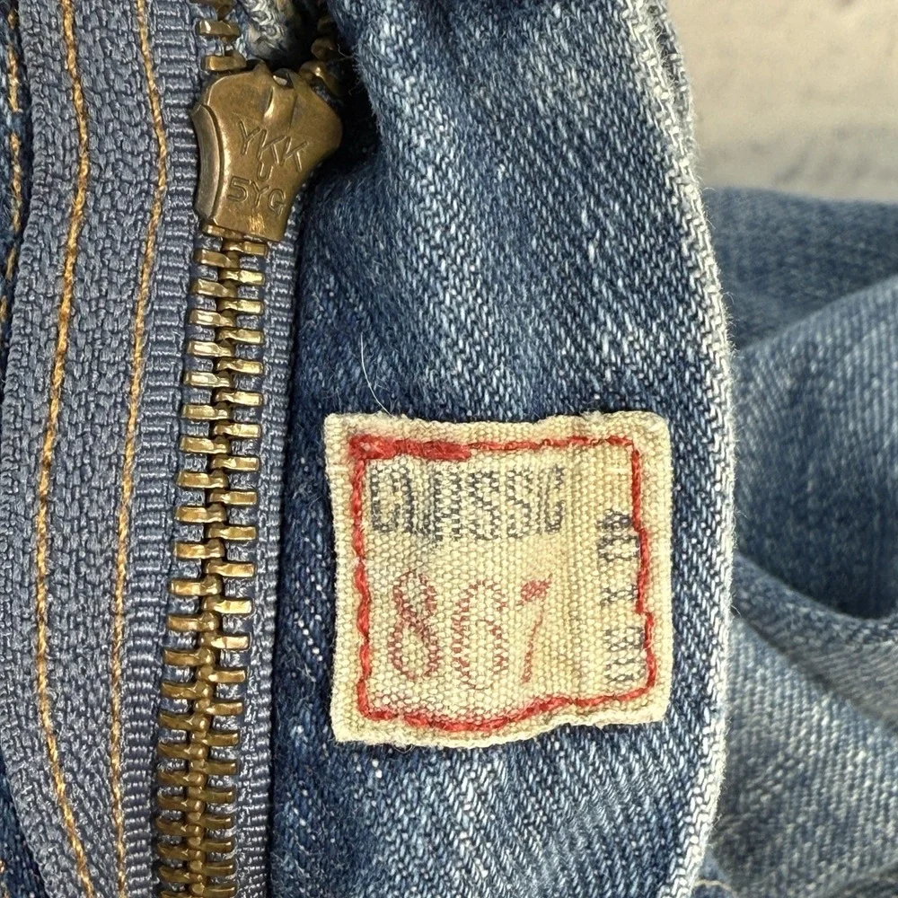 Polo‎ Ralph Lauren 867 Classic Fit Jeans Mens 40x30 Medium Wash Y2K 2012 EUC